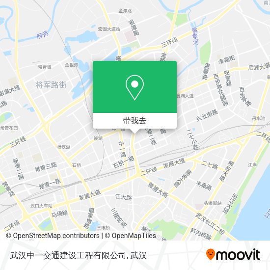 武汉中一交通建设工程有限公司地图