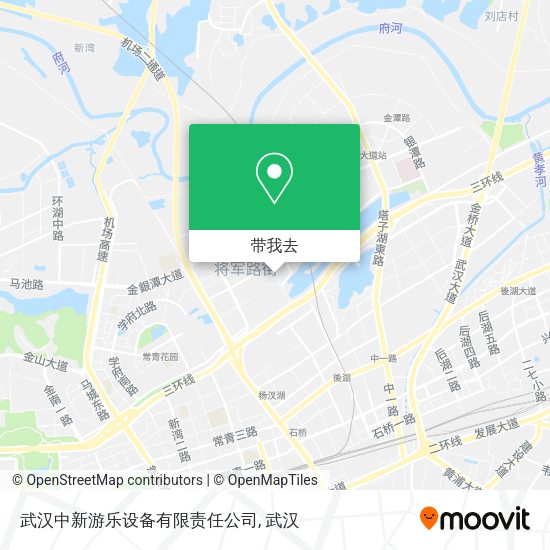武汉中新游乐设备有限责任公司地图