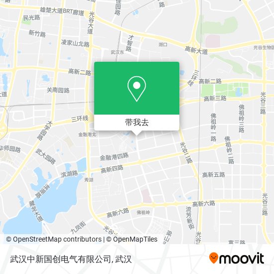 武汉中新国创电气有限公司地图