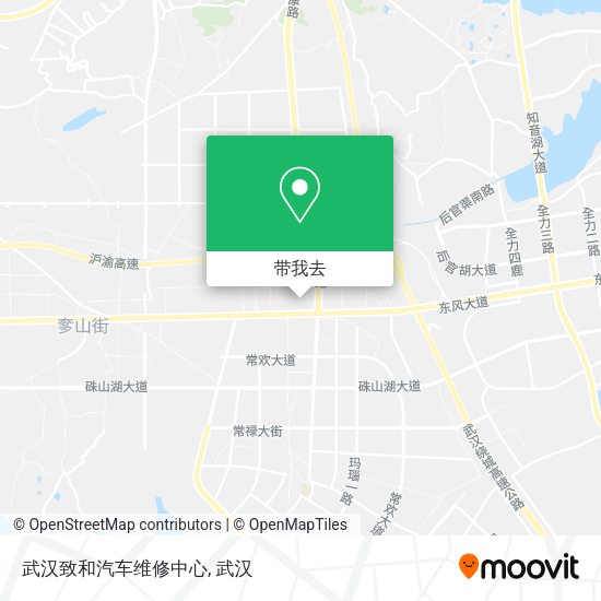 武汉致和汽车维修中心地图