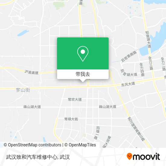 武汉致和汽车维修中心地图