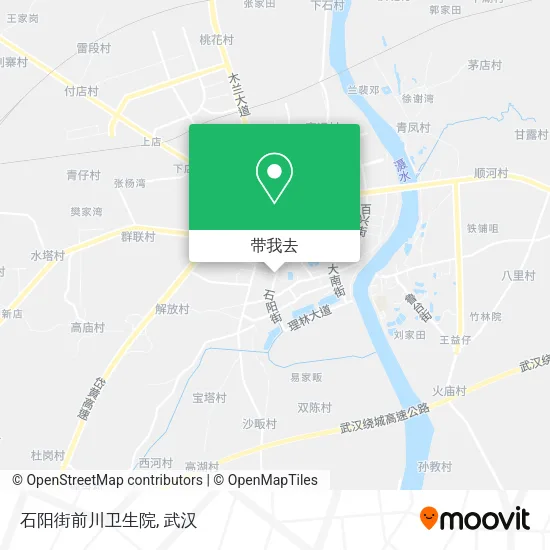 石阳街前川卫生院地图
