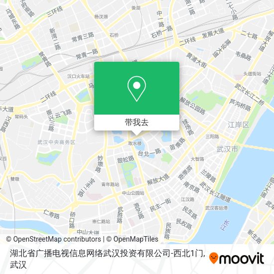 湖北省广播电视信息网络武汉投资有限公司-西北1门地图