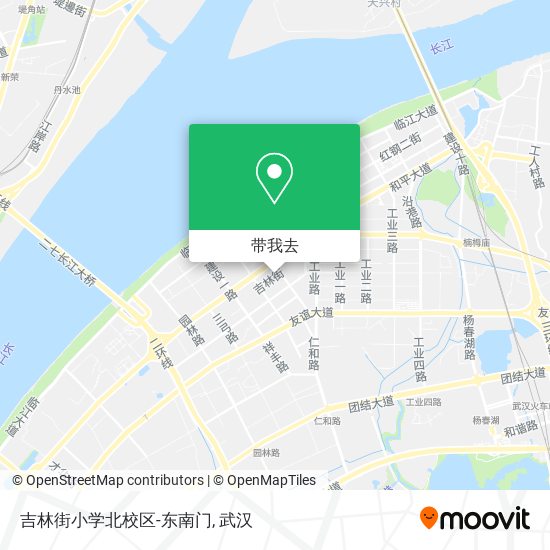 吉林街小学北校区-东南门地图
