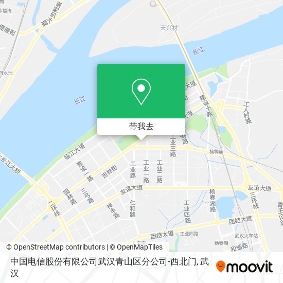中国电信股份有限公司武汉青山区分公司-西北门地图
