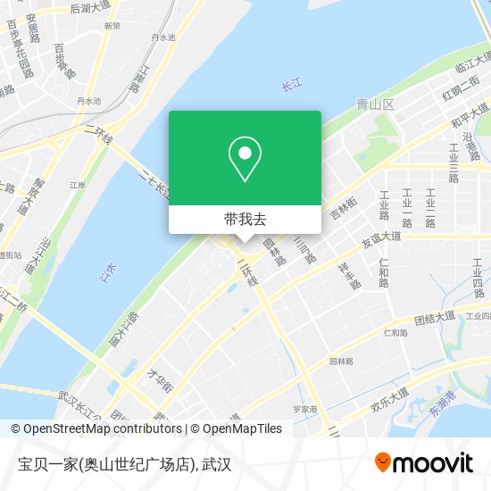 宝贝一家(奥山世纪广场店)地图