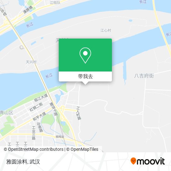 雅圆涂料地图