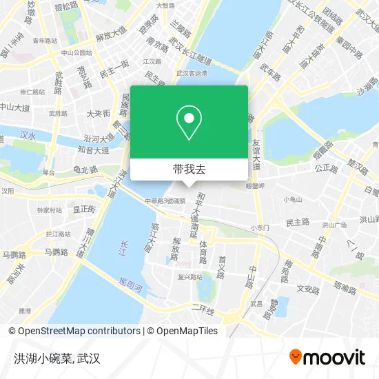 洪湖小碗菜地图