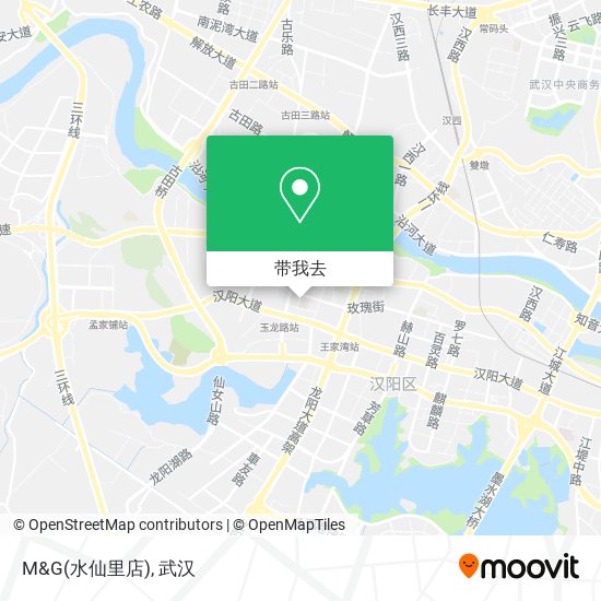 M&G(水仙里店)地图