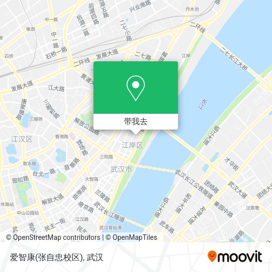 爱智康(张自忠校区)地图