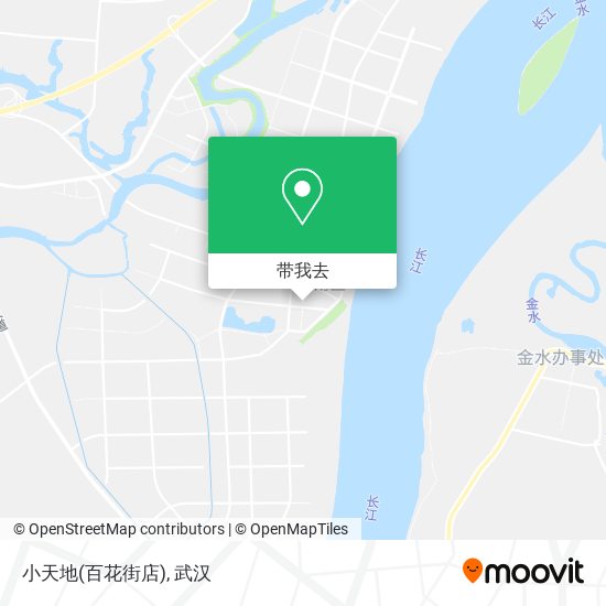小天地(百花街店)地图