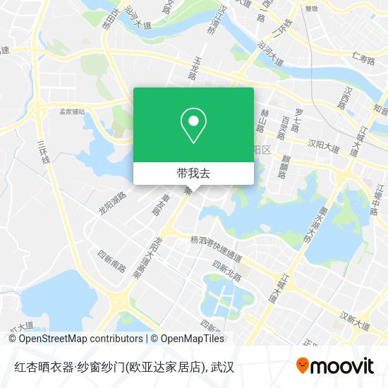 红杏晒衣器·纱窗纱门(欧亚达家居店)地图