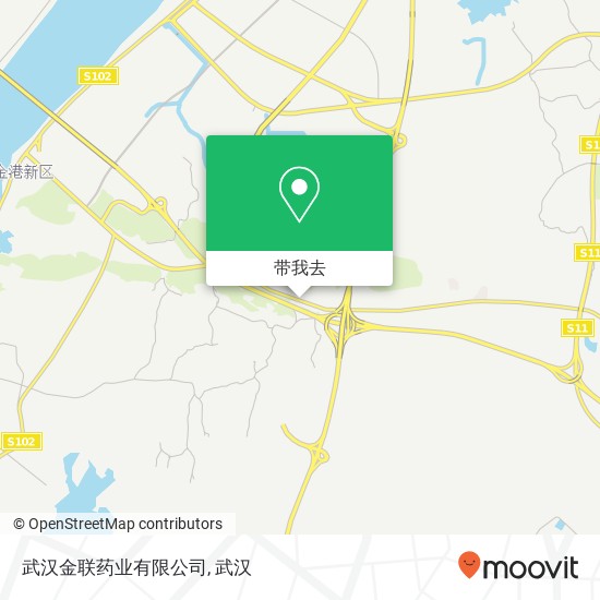 武汉金联药业有限公司地图