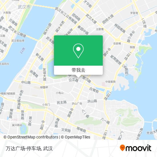 万达广场-停车场地图