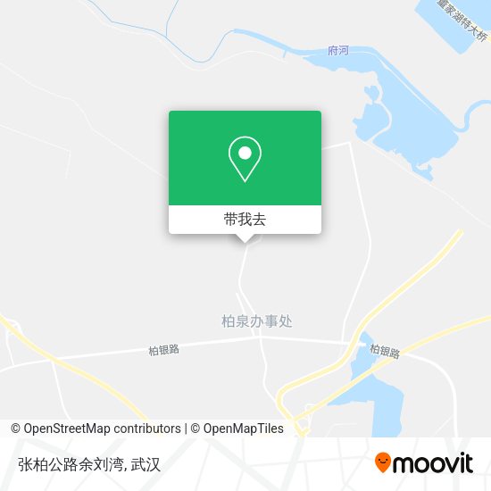 张柏公路余刘湾地图