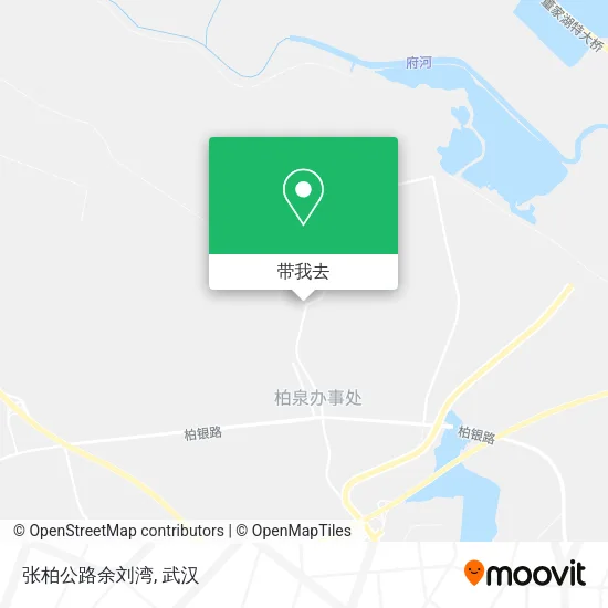 张柏公路余刘湾地图