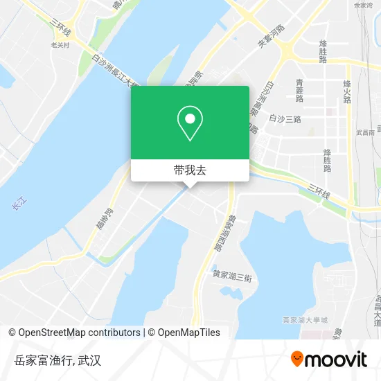 岳家富渔行地图