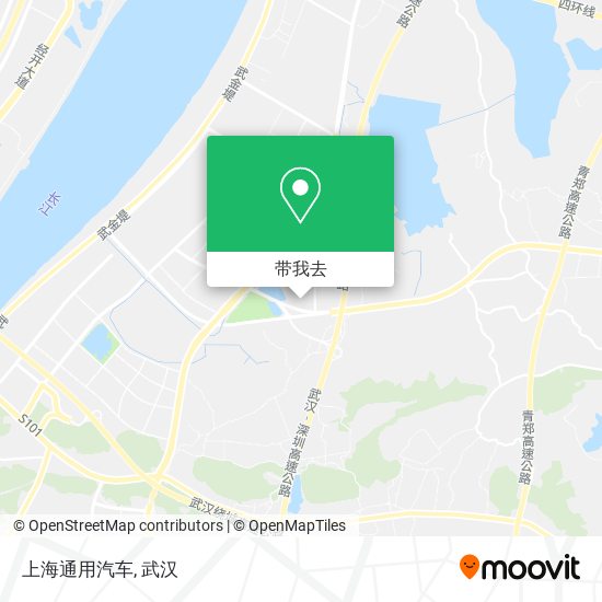 上海通用汽车地图
