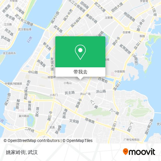姚家岭街地图