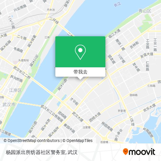 杨园派出所纺器社区警务室地图