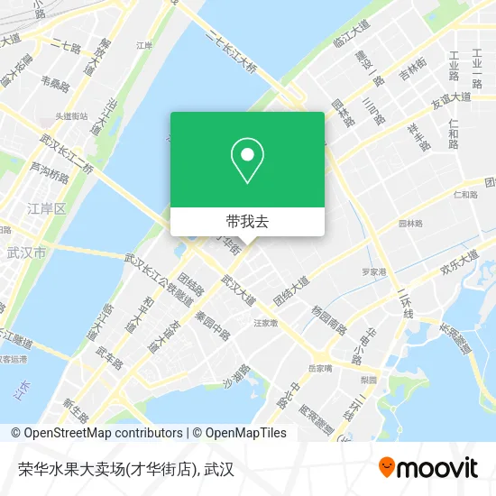 荣华水果大卖场(才华街店)地图