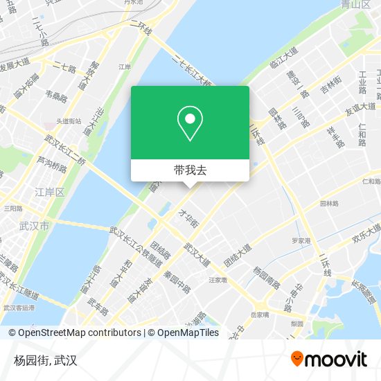 杨园街地图