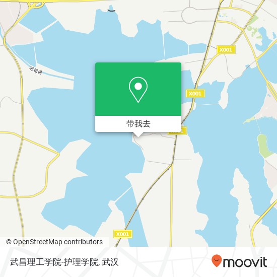 武昌理工学院-护理学院地图