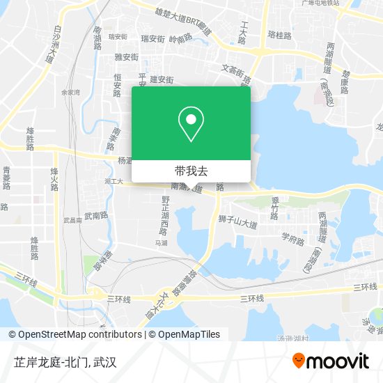 芷岸龙庭-北门地图