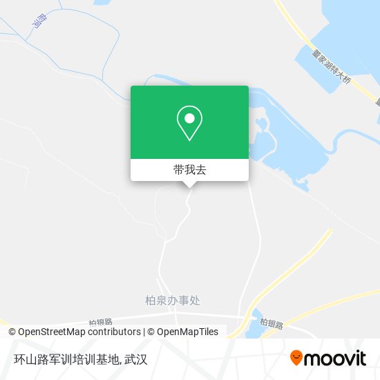 环山路军训培训基地地图