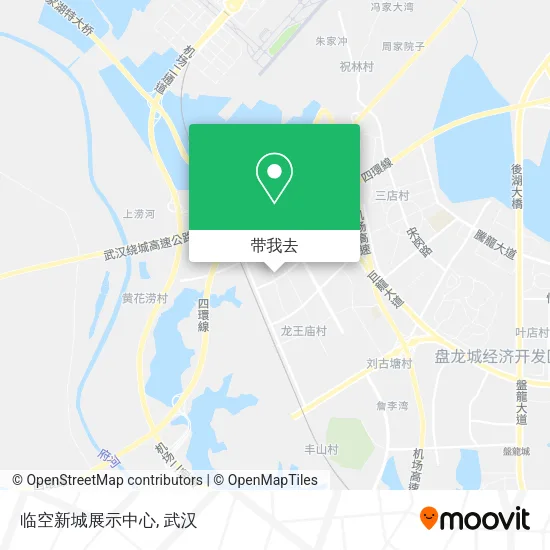 临空新城展示中心地图