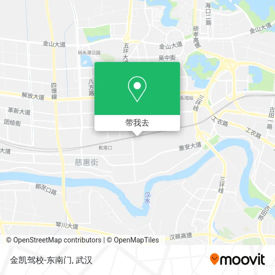 金凯驾校-东南门地图