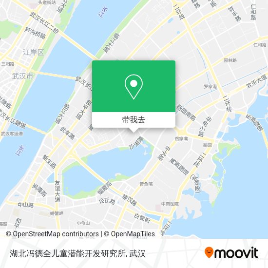 湖北冯德全儿童潜能开发研究所地图