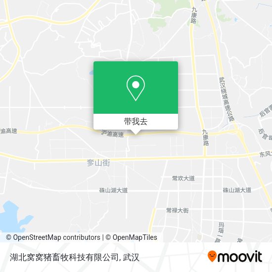 湖北窝窝猪畜牧科技有限公司地图