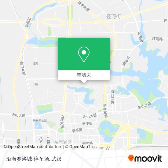 沿海赛洛城-停车场地图