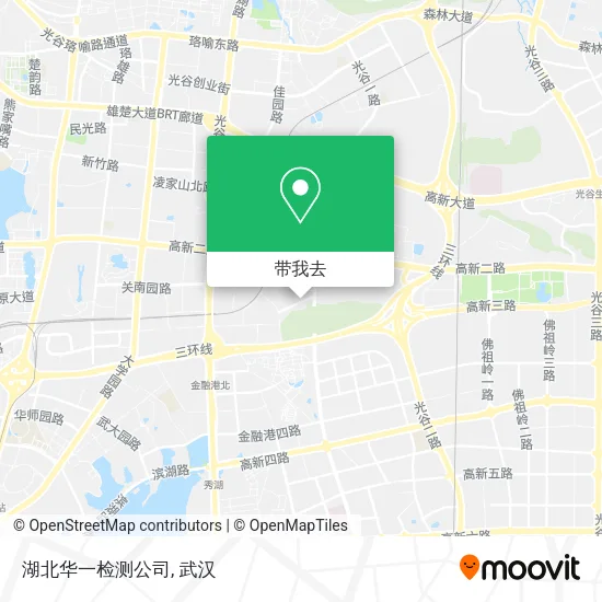 湖北华一检测公司地图