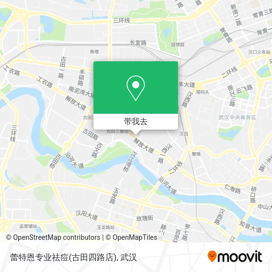 蕾特恩专业祛痘(古田四路店)地图