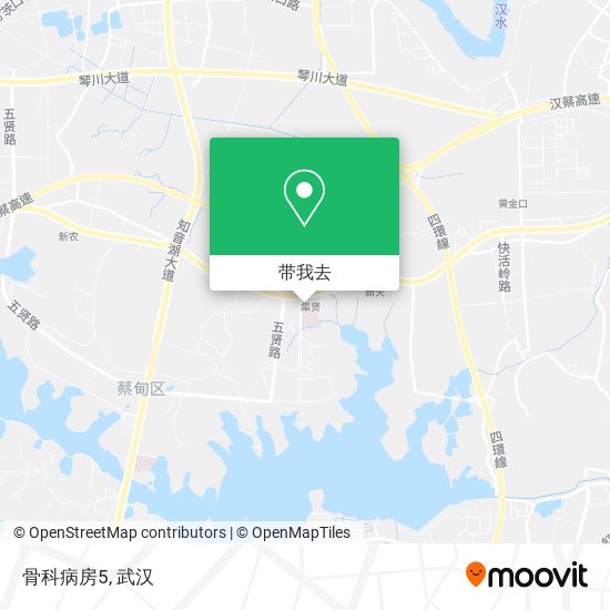骨科病房5地图