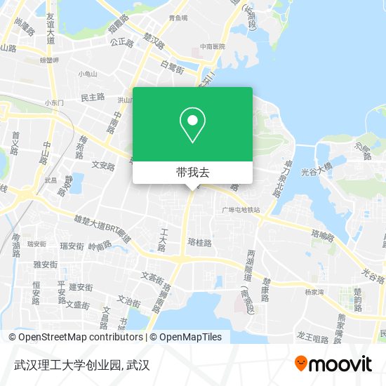 武汉理工大学创业园地图