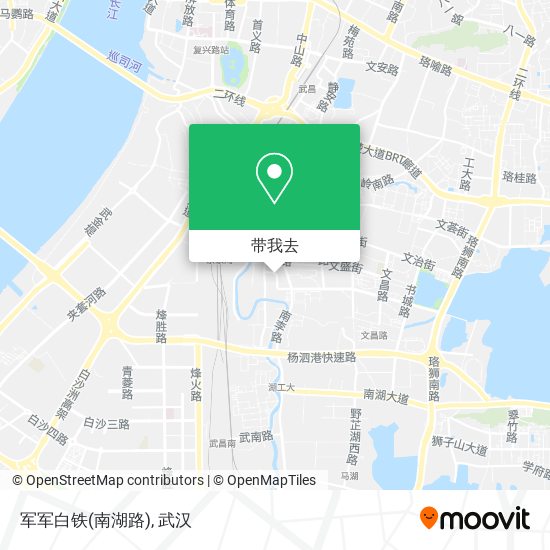 军军白铁(南湖路)地图