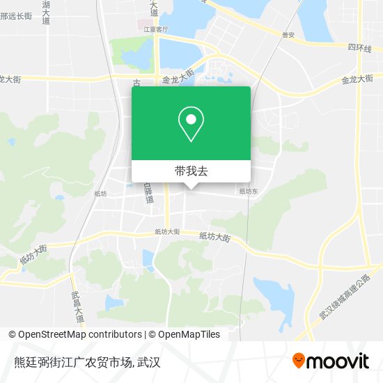 熊廷弼街江广农贸市场地图
