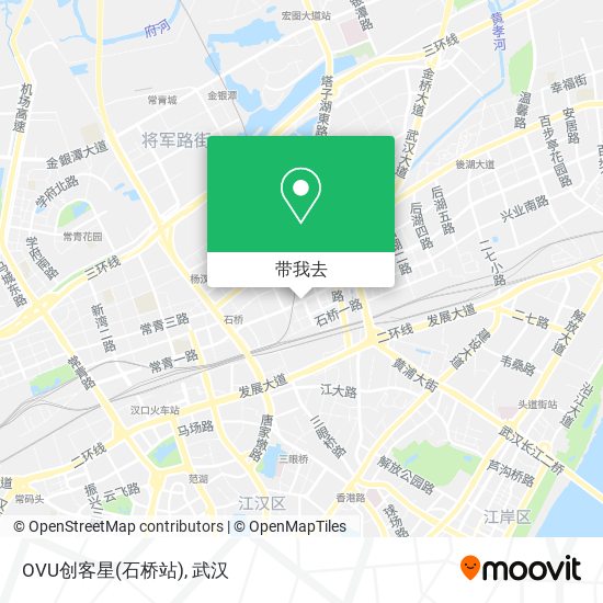OVU创客星(石桥站)地图