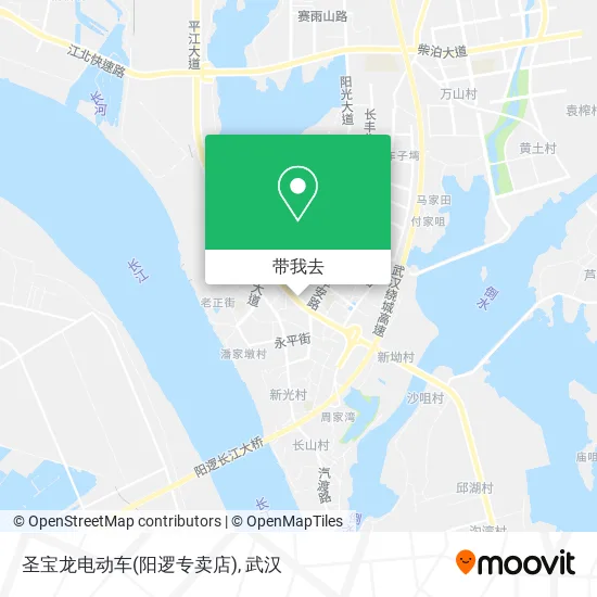 圣宝龙电动车(阳逻专卖店)地图