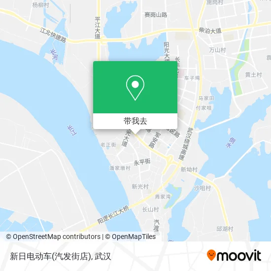 新日电动车(汽发街店)地图