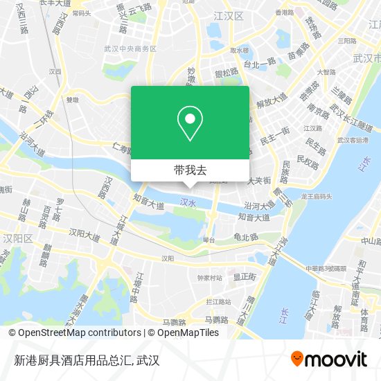 新港厨具酒店用品总汇地图