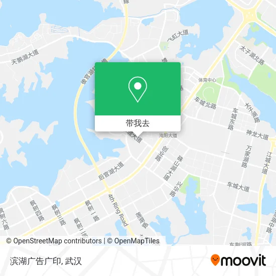 滨湖广告广印地图
