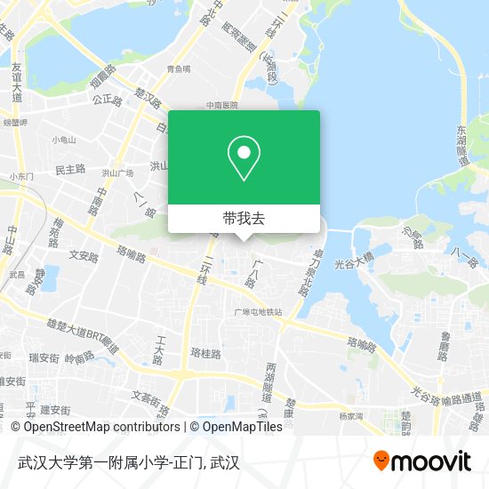 武汉大学第一附属小学-正门地图
