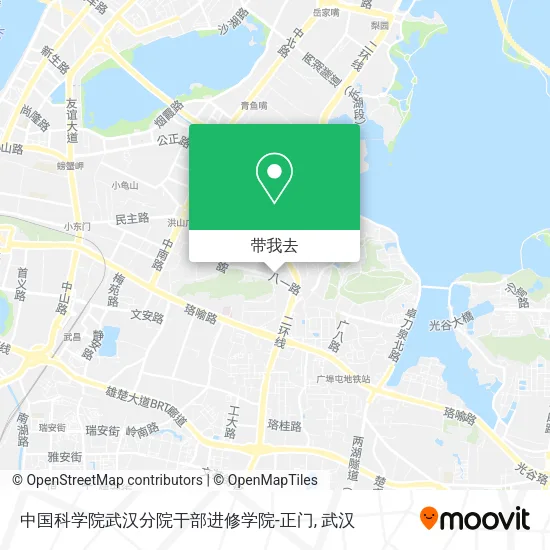 中国科学院武汉分院干部进修学院-正门地图