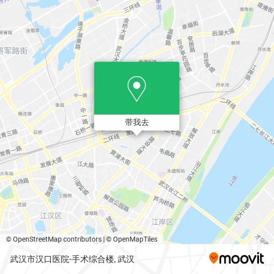 武汉市汉口医院-手术综合楼地图