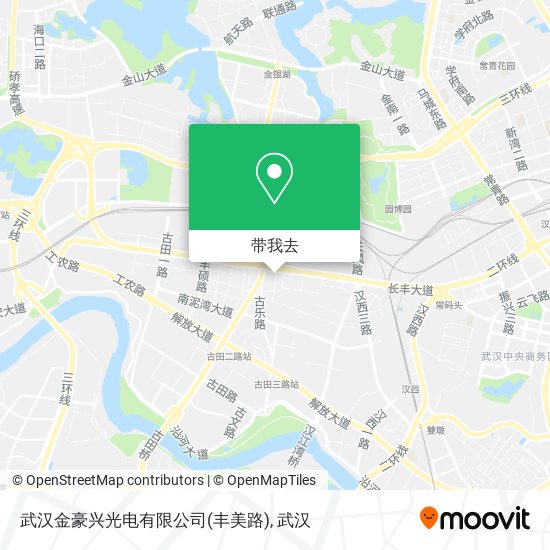 武汉金豪兴光电有限公司(丰美路)地图