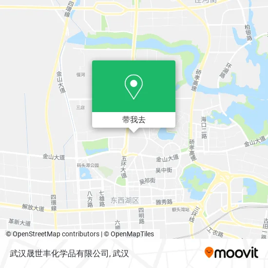 武汉晟世丰化学品有限公司地图